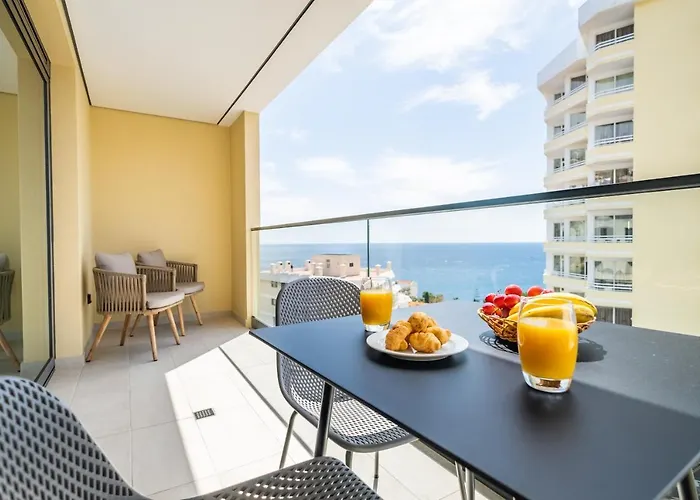 With Ocean View And Parking 公寓 丰沙尔